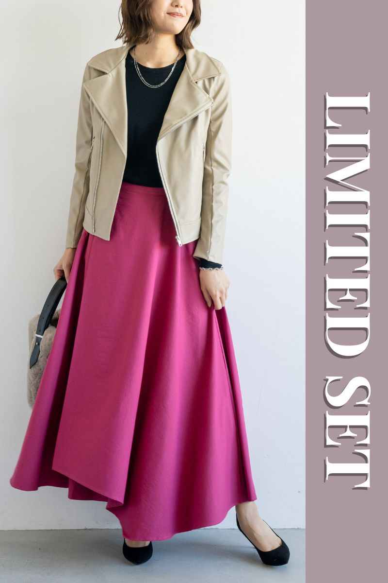 �yLIMITED SET�z<br>�t�F�C�N���U�[���C�_�[�X�W���P�b�g�{�A�V���^�b�N�X�J�[�g������������