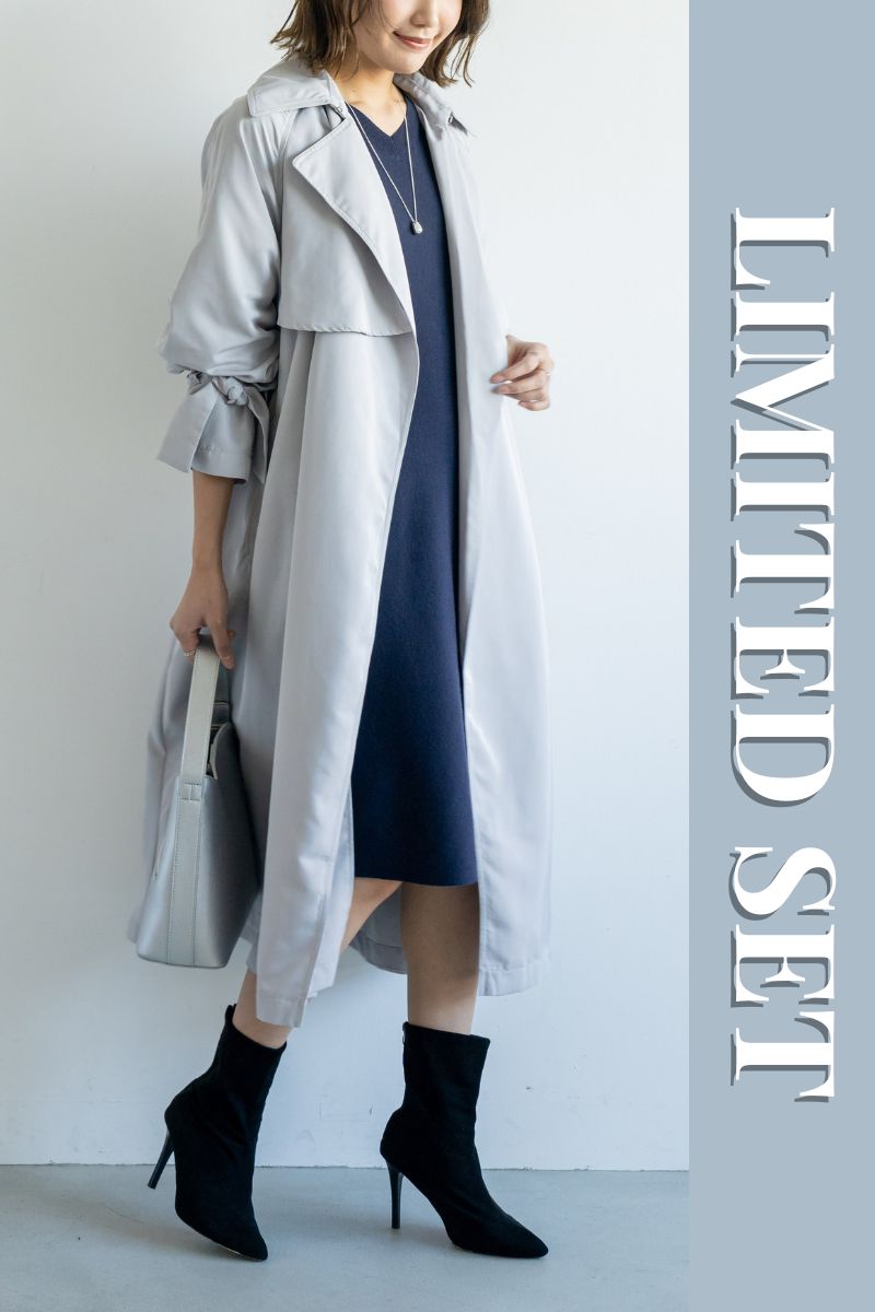 �yLIMITED SET�z�G�A���[�g�b�p�[�g�����`�R�[�g�{2way�t���A�j�b�g�����s�[�X ������������