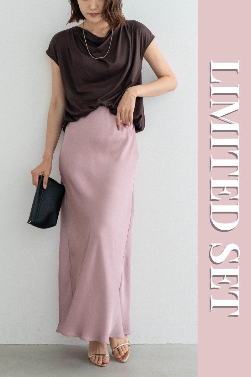 �yLIMITED SET�z<br>�h���[�v�t�����`�v���I�[�o�[�{�T�e���i���[�X�J�[�g ������������